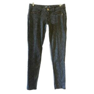 Noble cotton Snakeskin Jeans Jegging Size 7